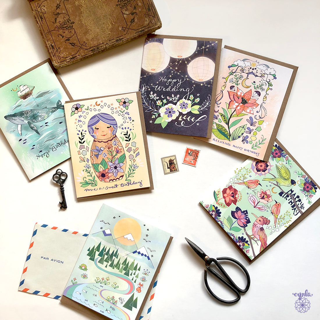 Mountain Anniversary Card