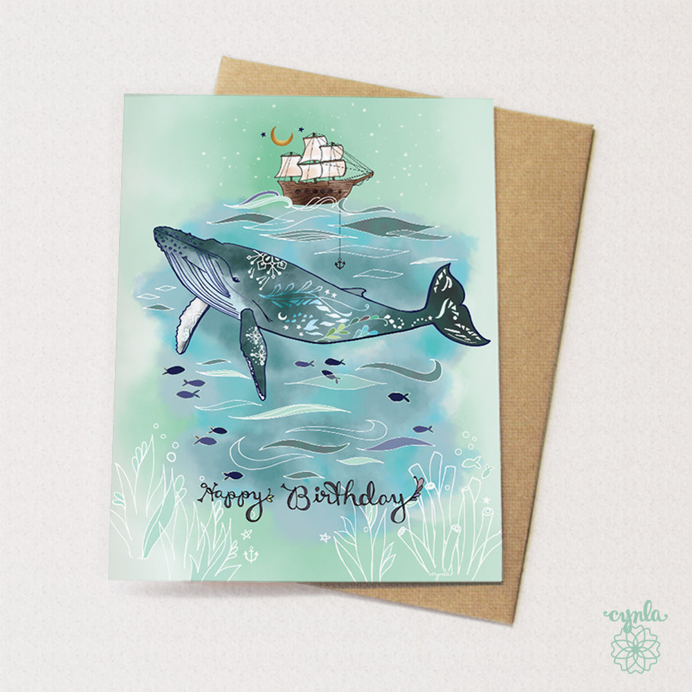 Humpback Whale Sticker