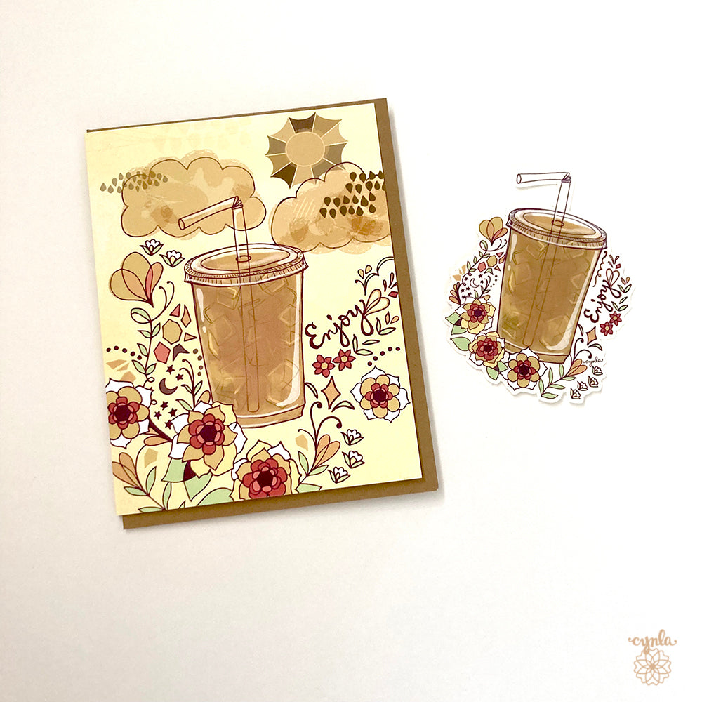 Iced Coffee Card