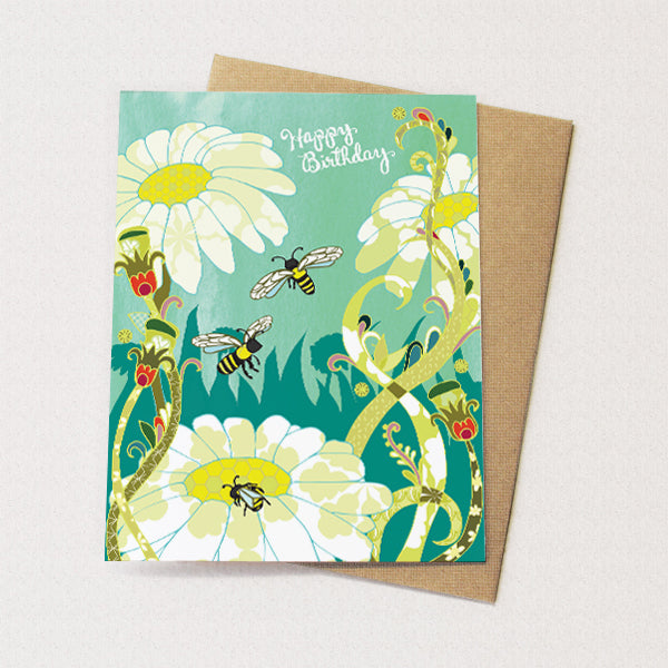 Bee Birthday Card