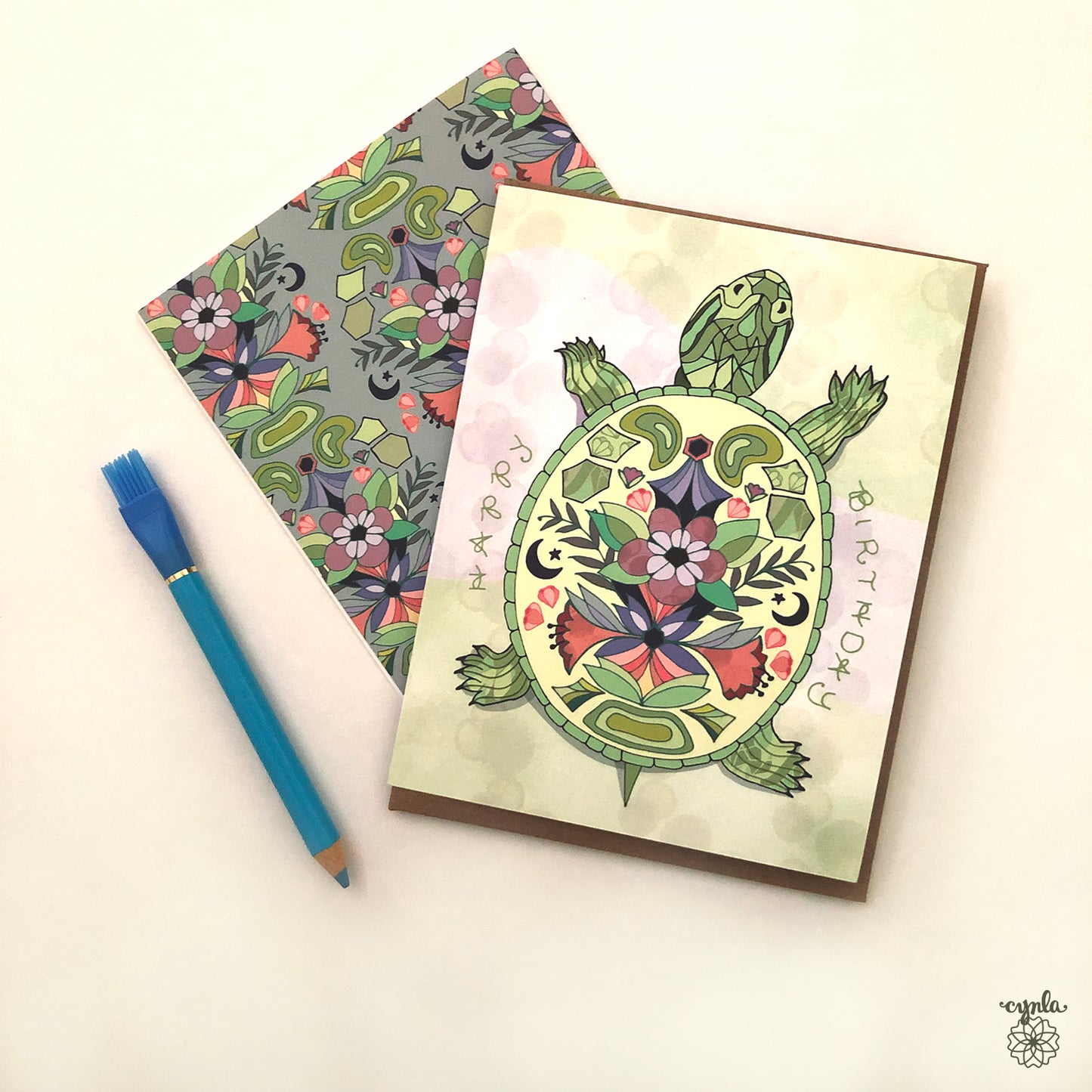 Turtle Birthday Card