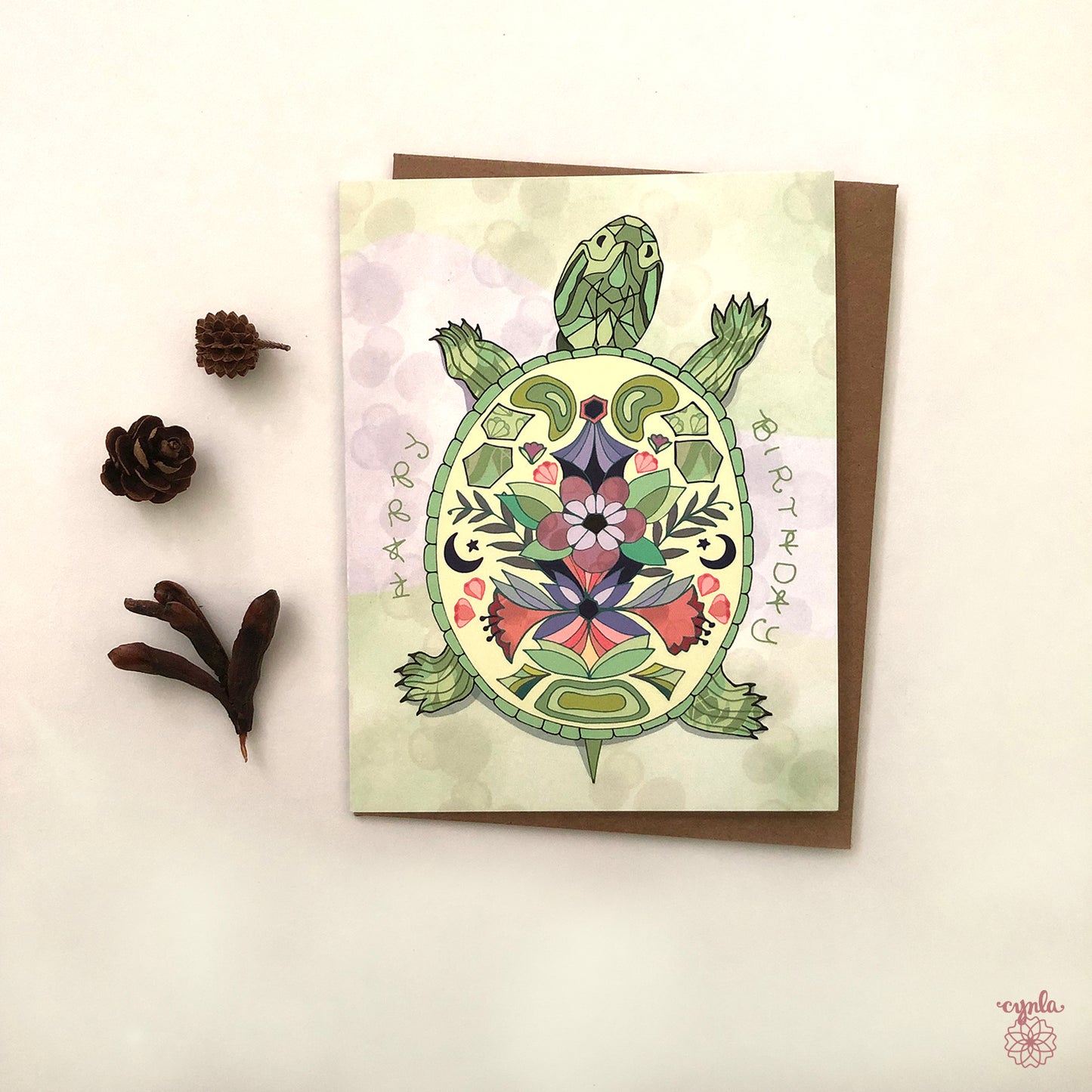 Turtle Birthday Card
