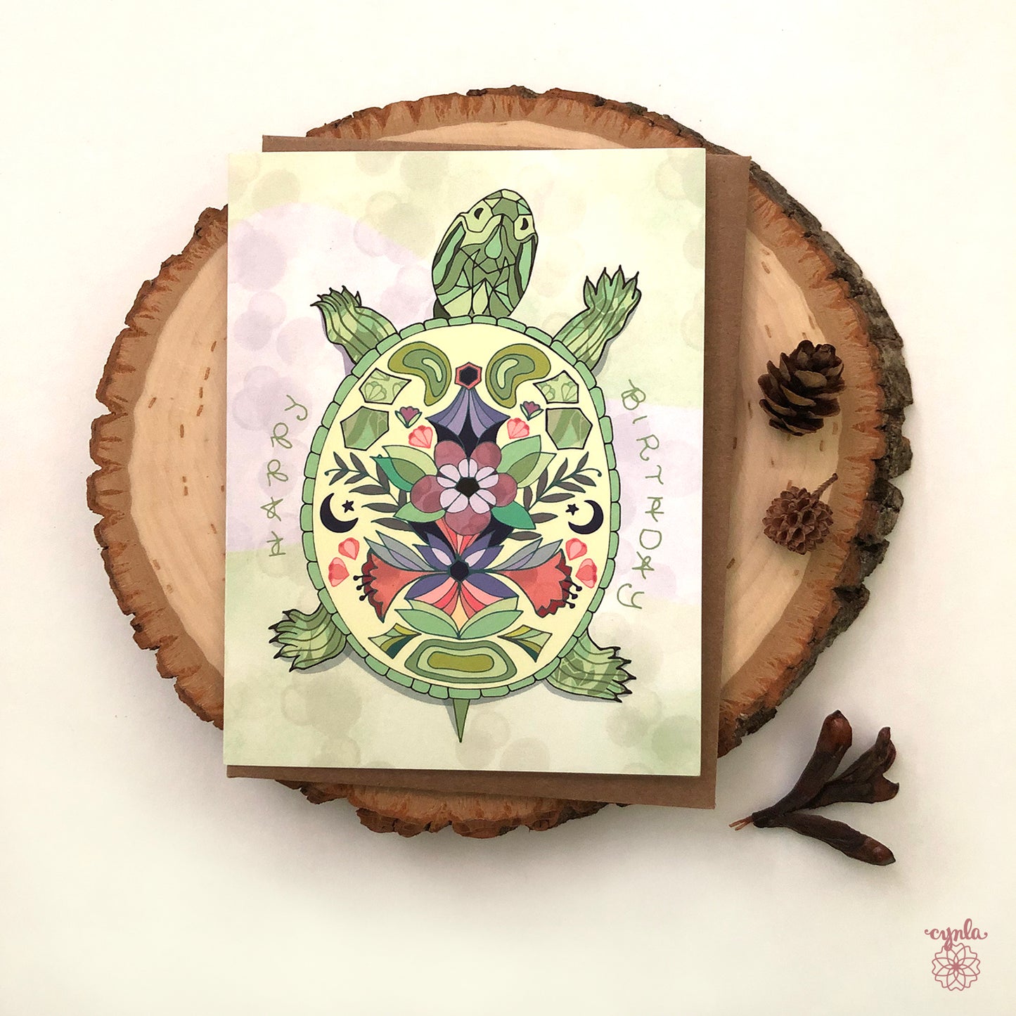 Turtle Birthday Card