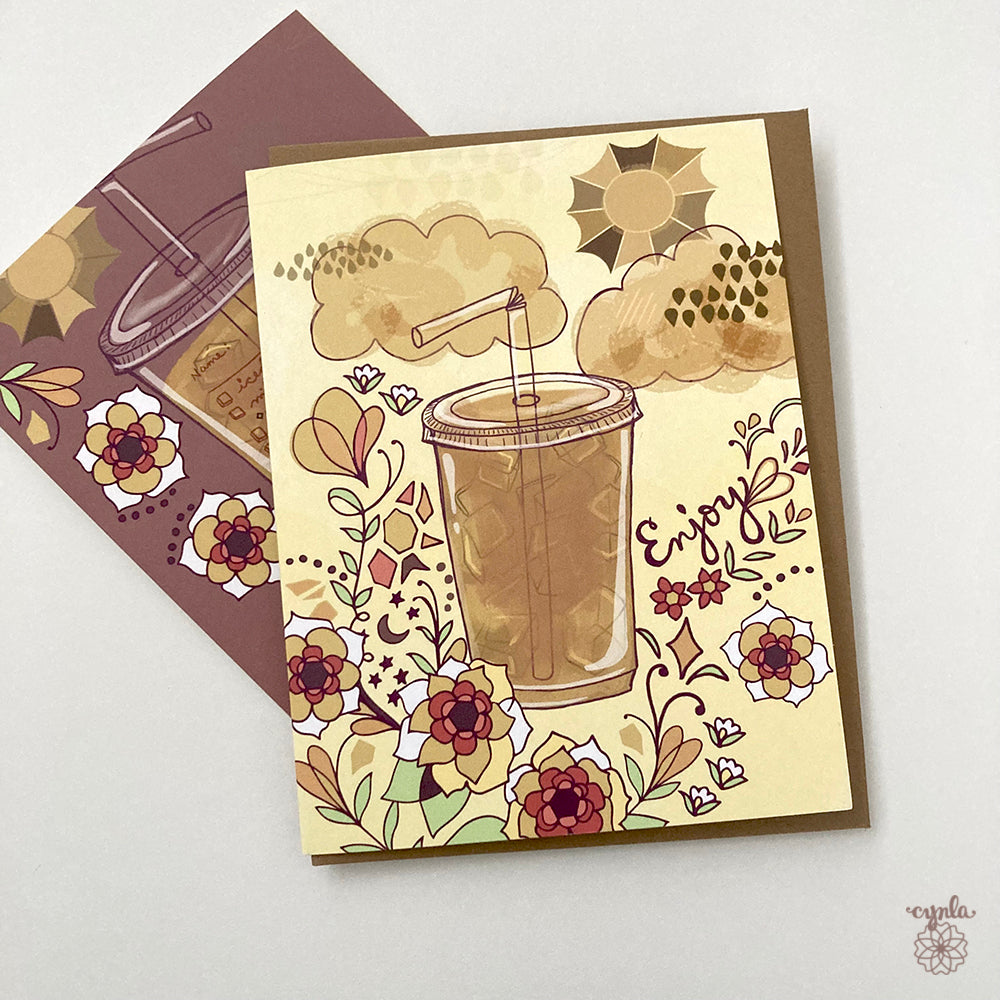 Iced Coffee Card