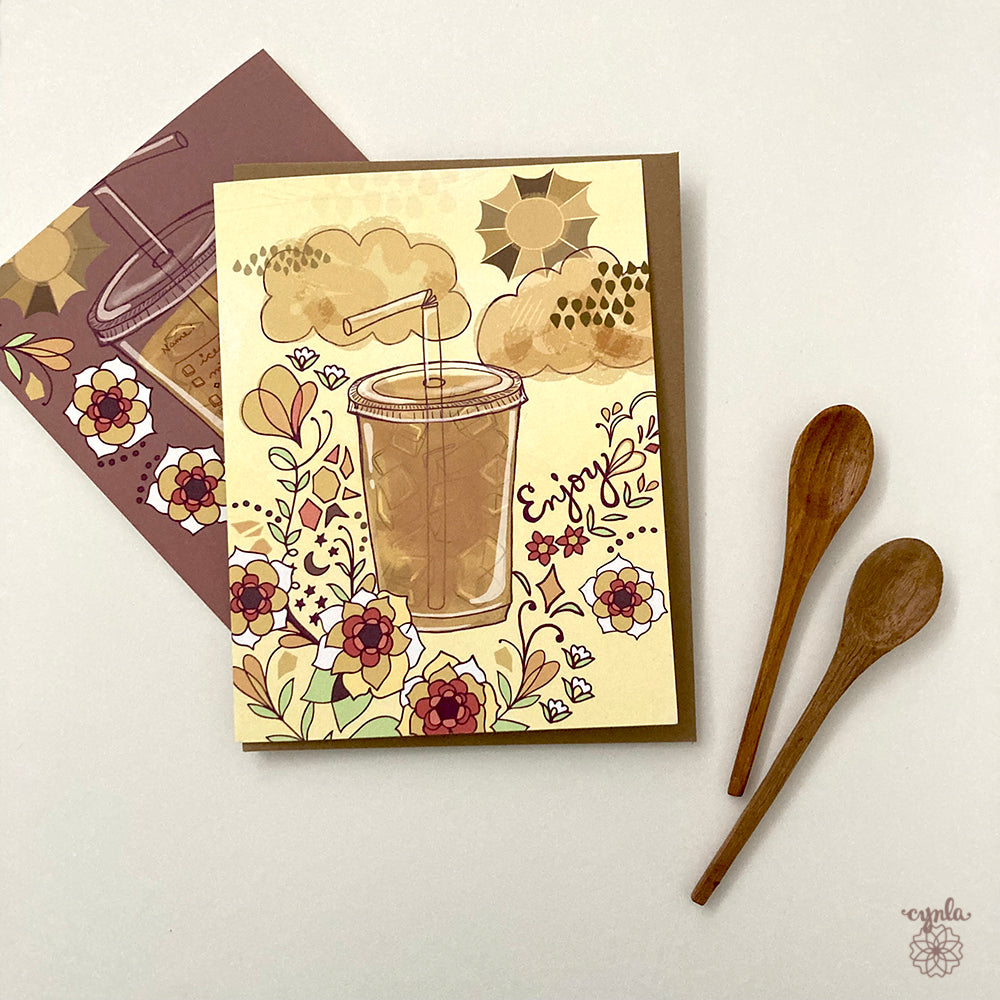 Iced Coffee Card