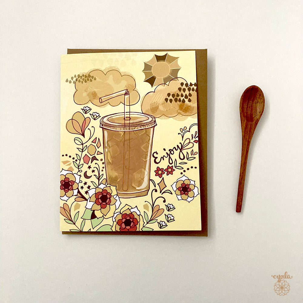 Iced Coffee Card