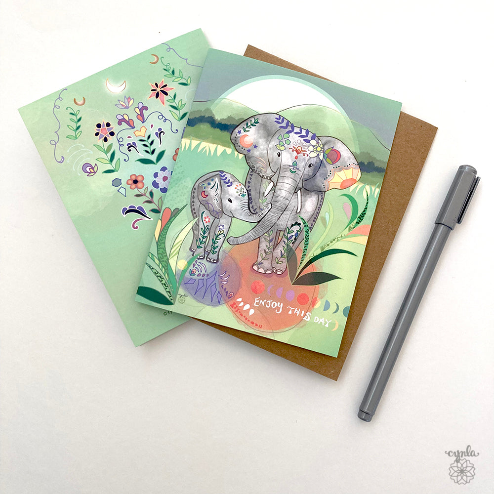 Elephants Sticker