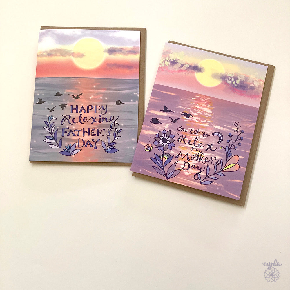 Dad Sunset Card - Father's Day