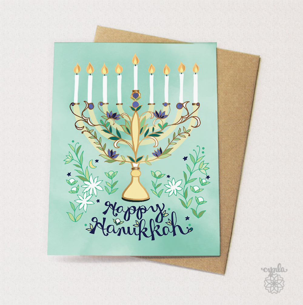 Menorah Boxed Card Set