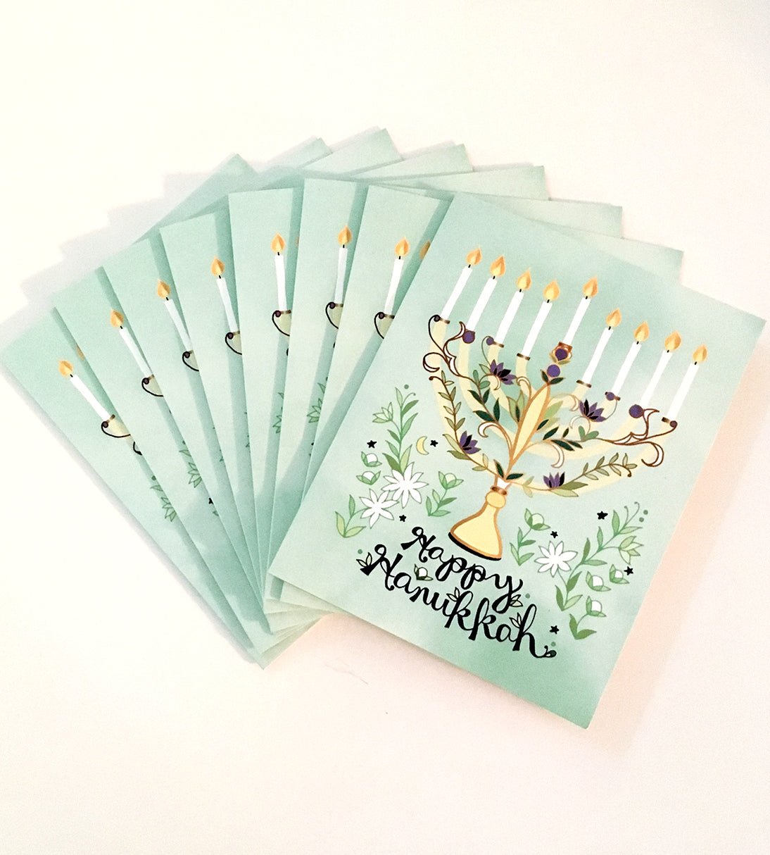 Menorah Boxed Card Set