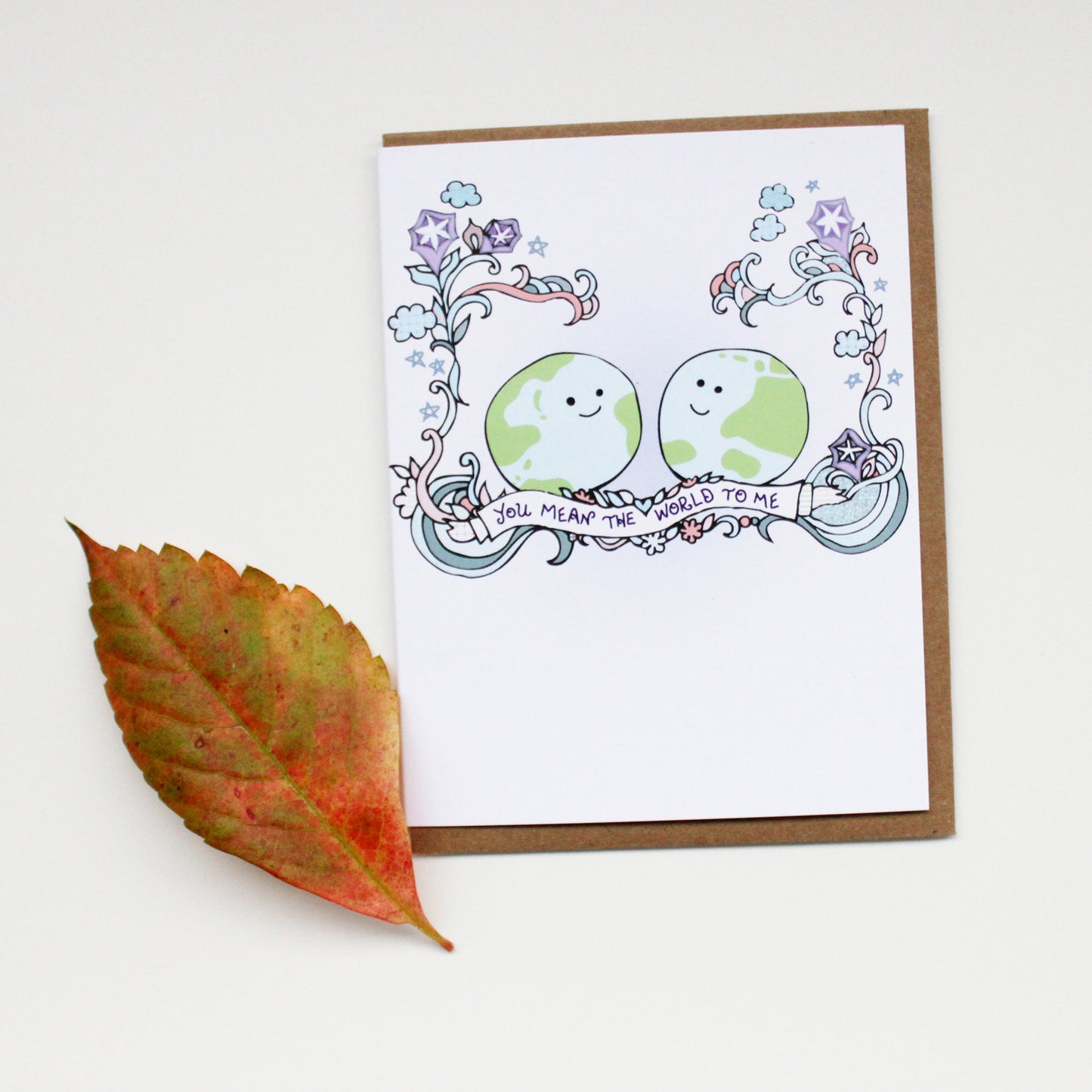 You Mean the World To Me Card