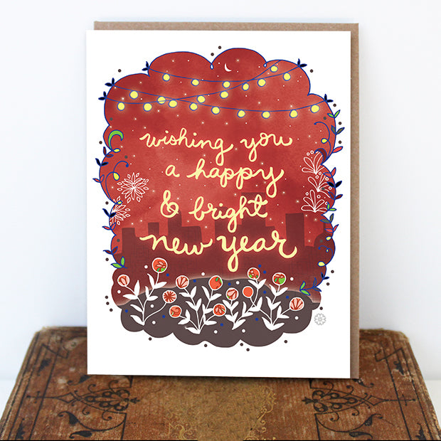 Bright New Year Card