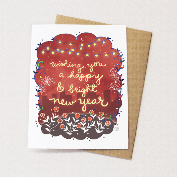 Bright New Year Card
