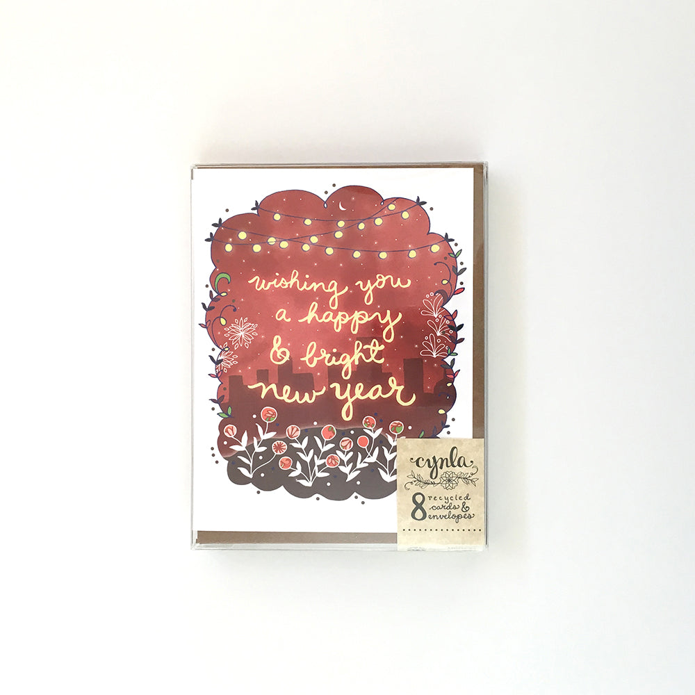 Bright New Year Card