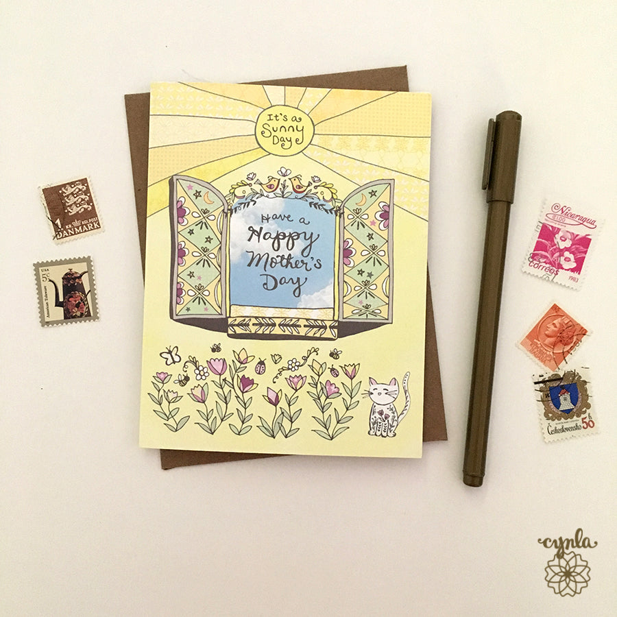 Mother's Day Window Card