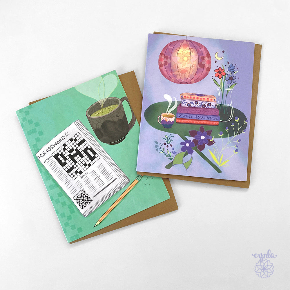Book Mother's Day Card, Mom book card