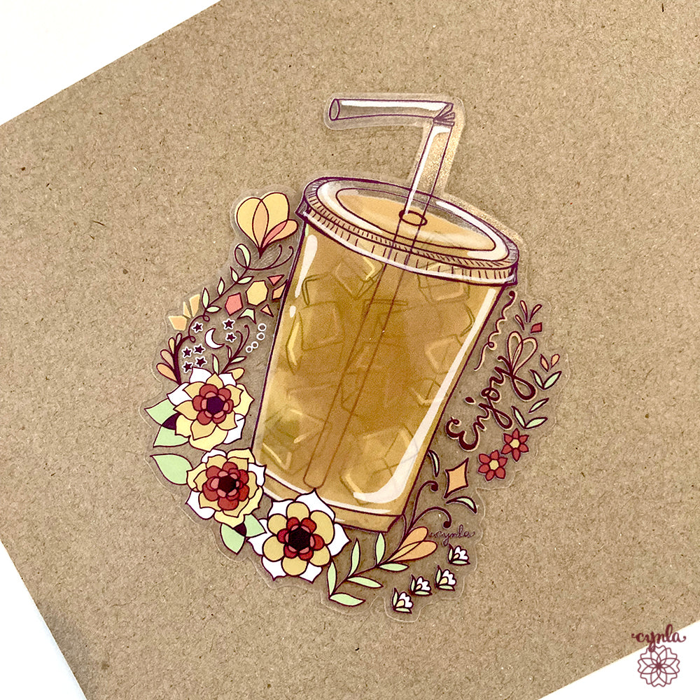 Iced Coffee Sticker