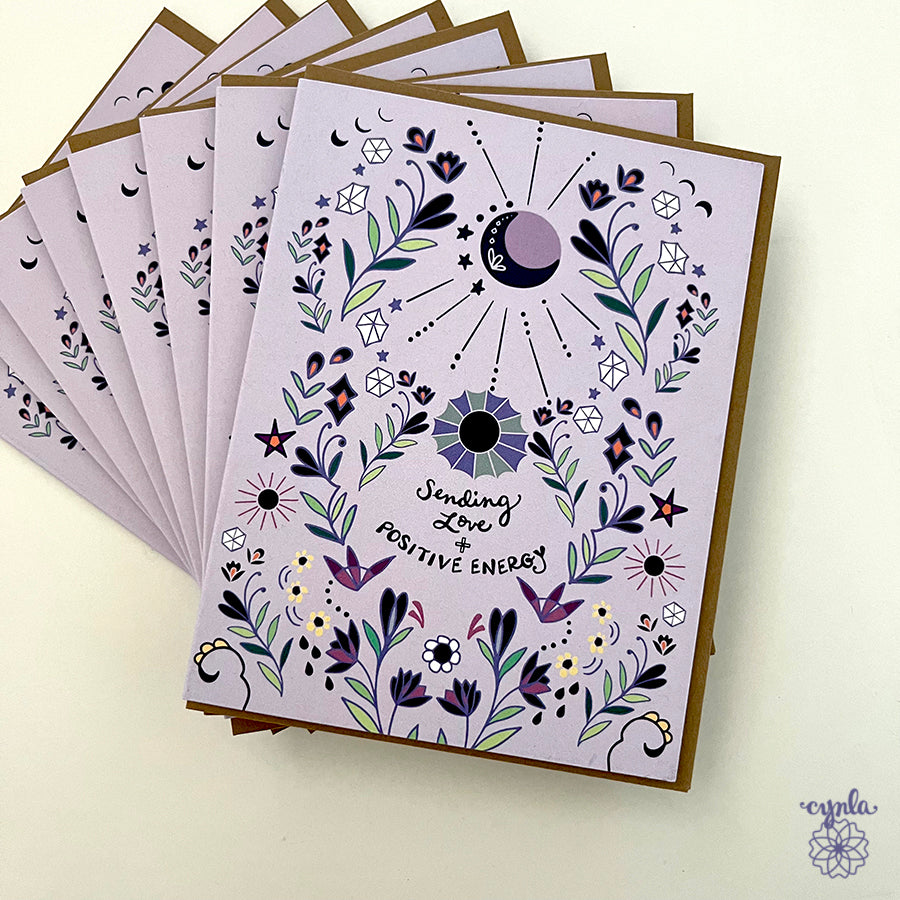 Thinking of You Positive Energy Card