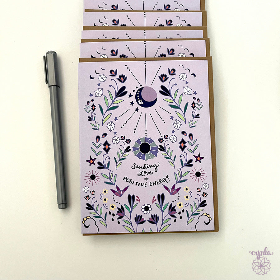 Thinking of You Positive Energy Card