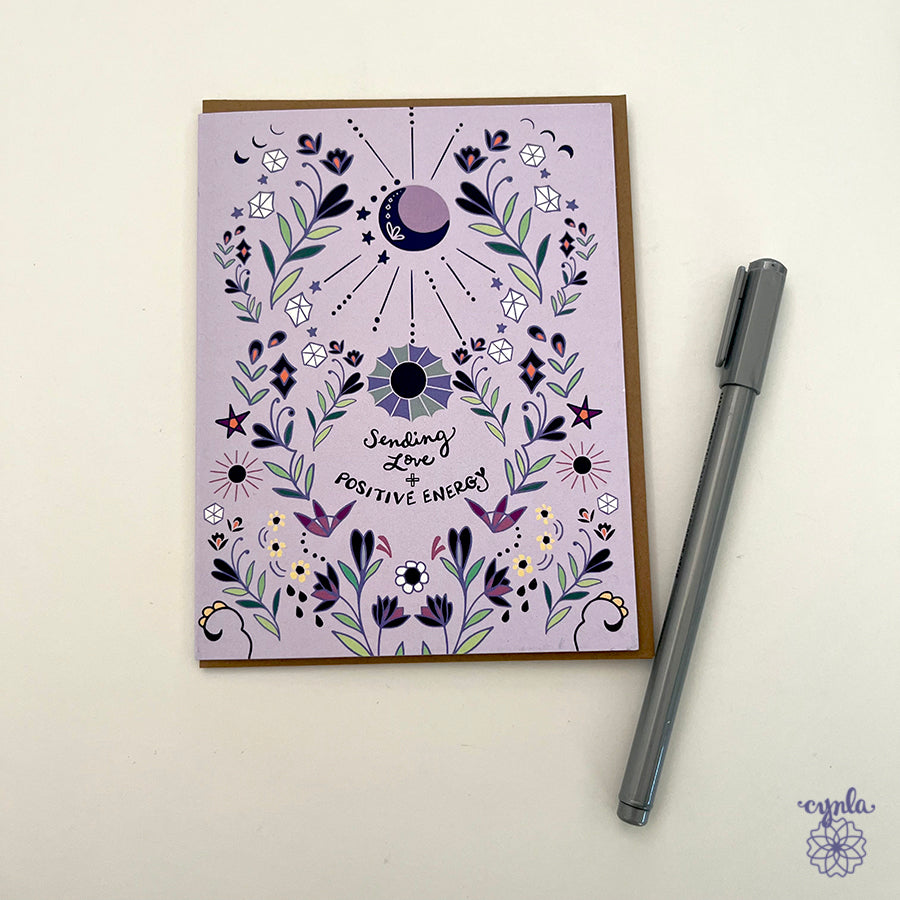 Thinking of You Positive Energy Card