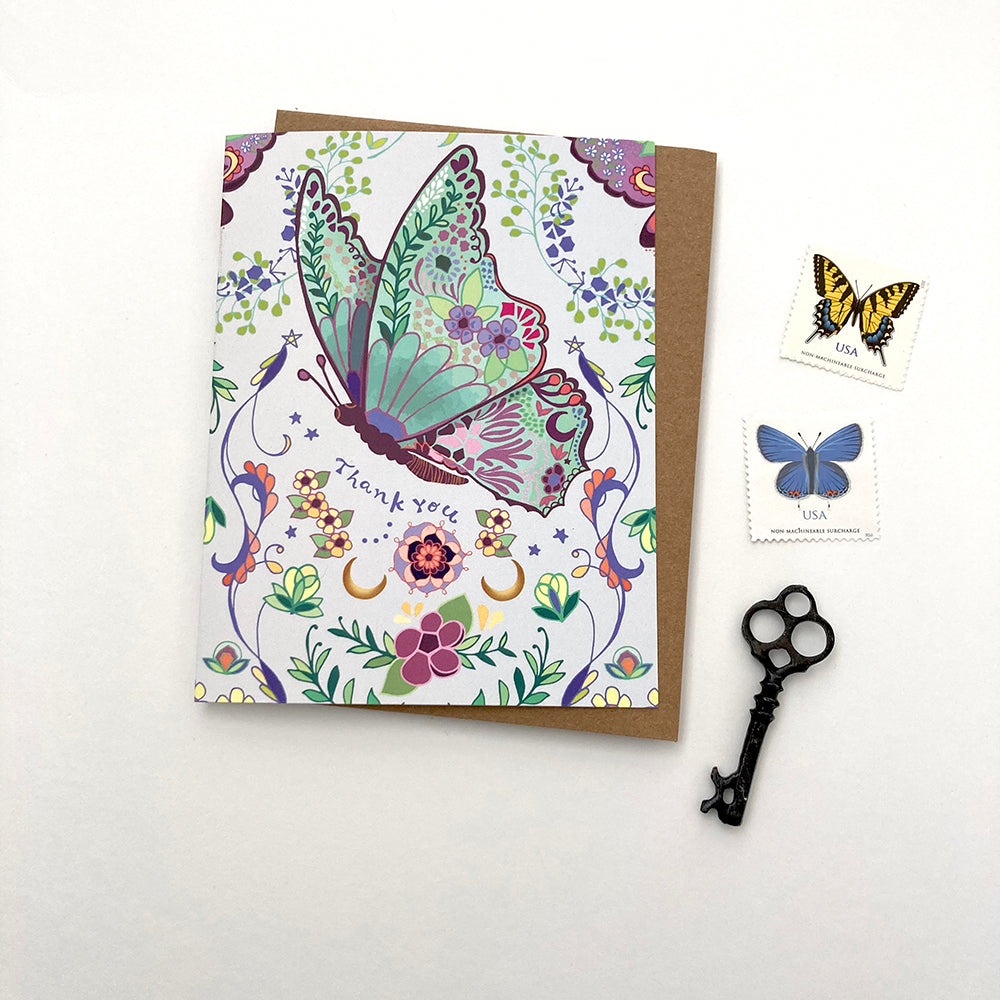 Butterfly Flight Sticker