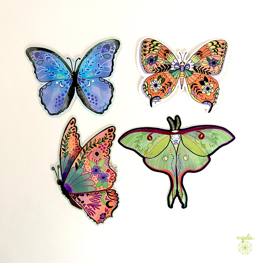 Butterfly Sticker
