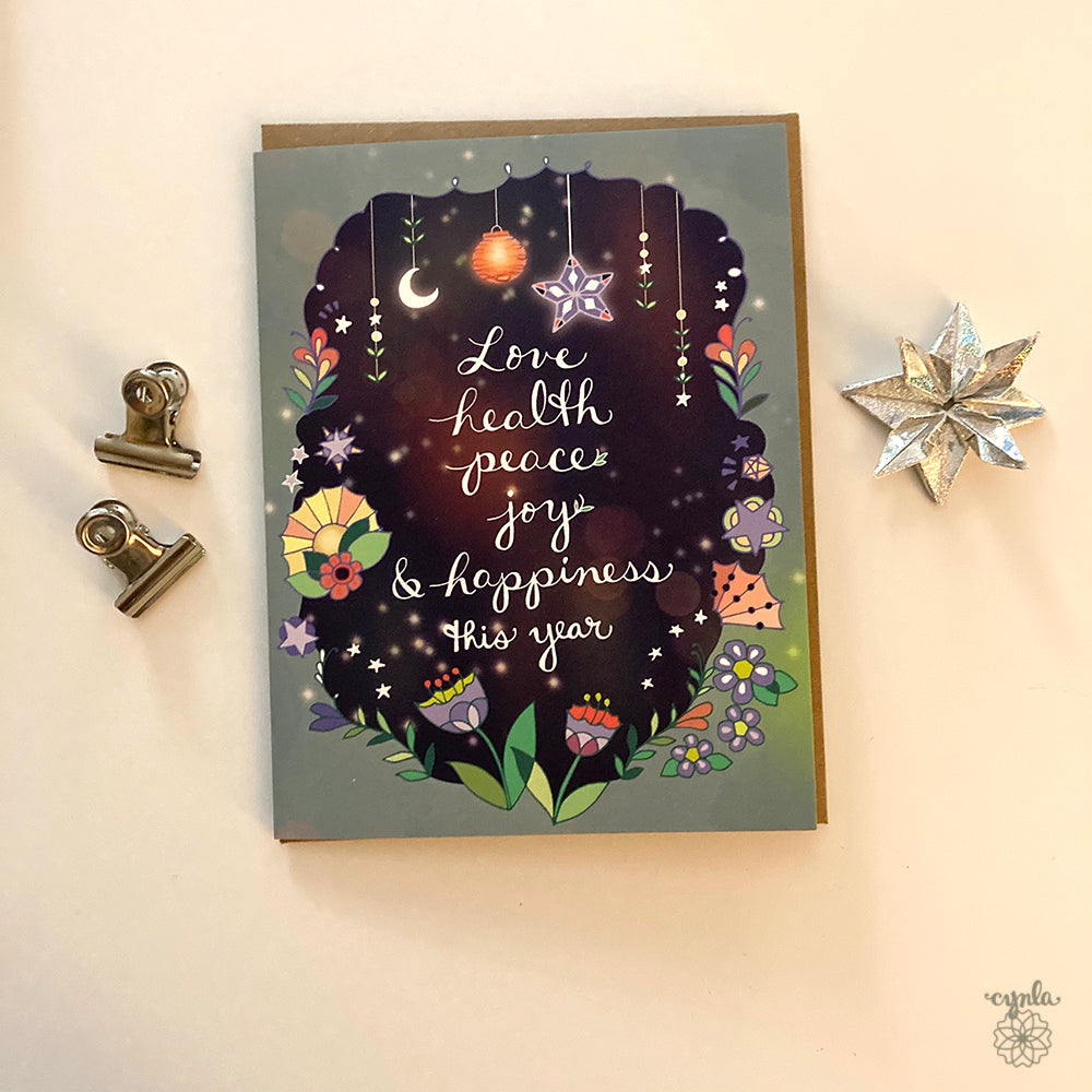 Love Health Everything New Year Boxed Card Set