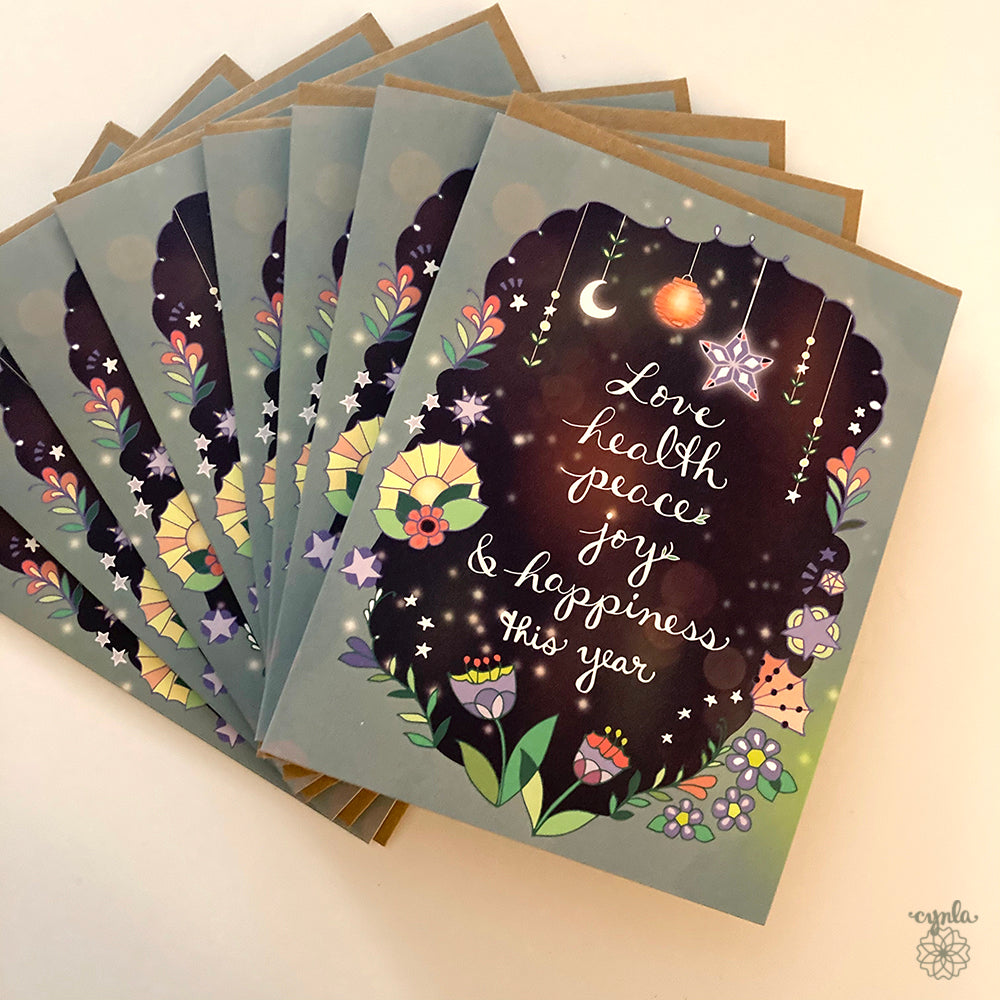 Love Health Everything New Year Boxed Card Set