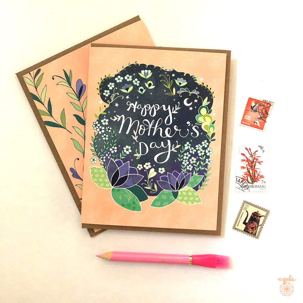 Mother's Day Lillies Card