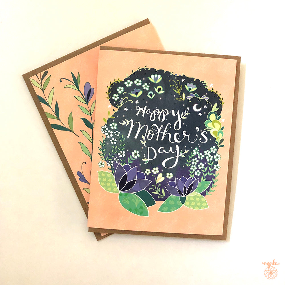 Mother's Day Lillies Card
