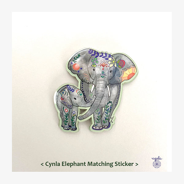Elephants Greeting Card