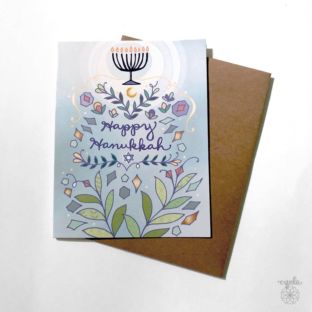 Hanukkah Light Boxed Card Set