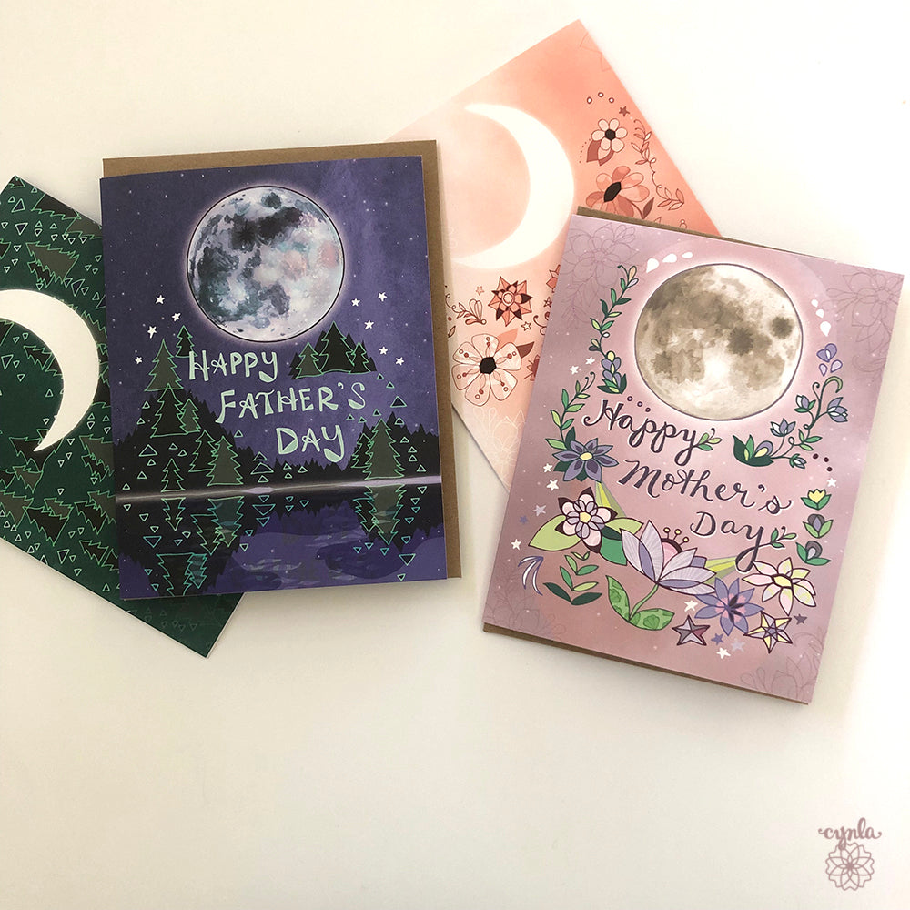 Mother's Day Moon Card