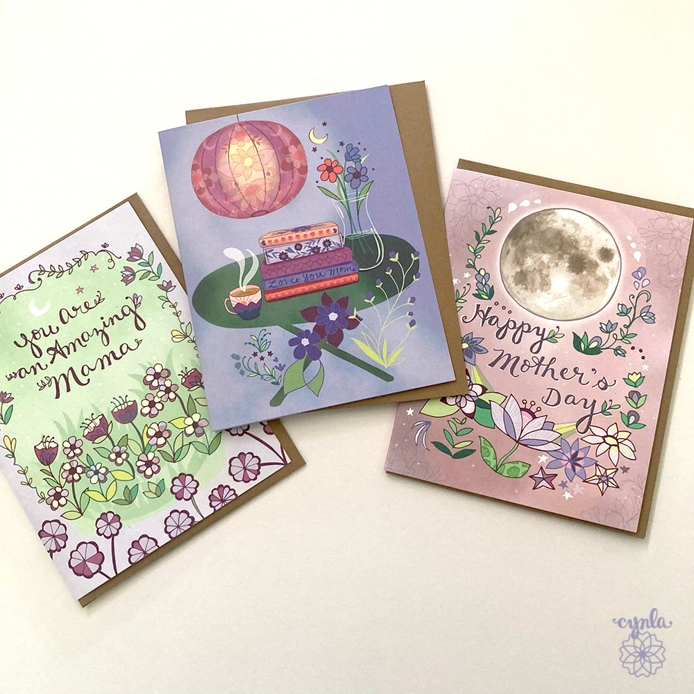Book Mother's Day Card, Mom book card