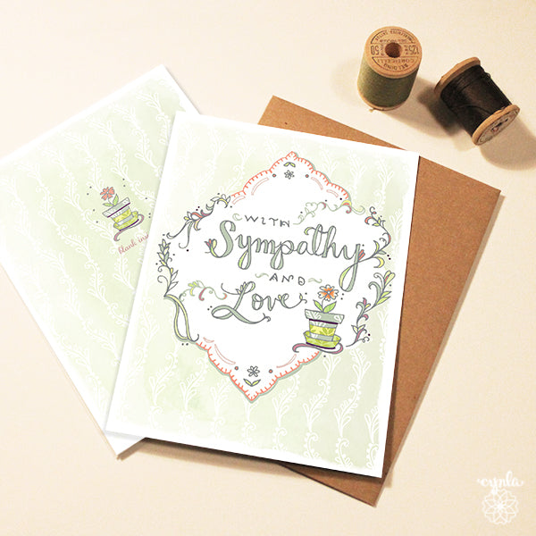 Sympathy Hanky Card