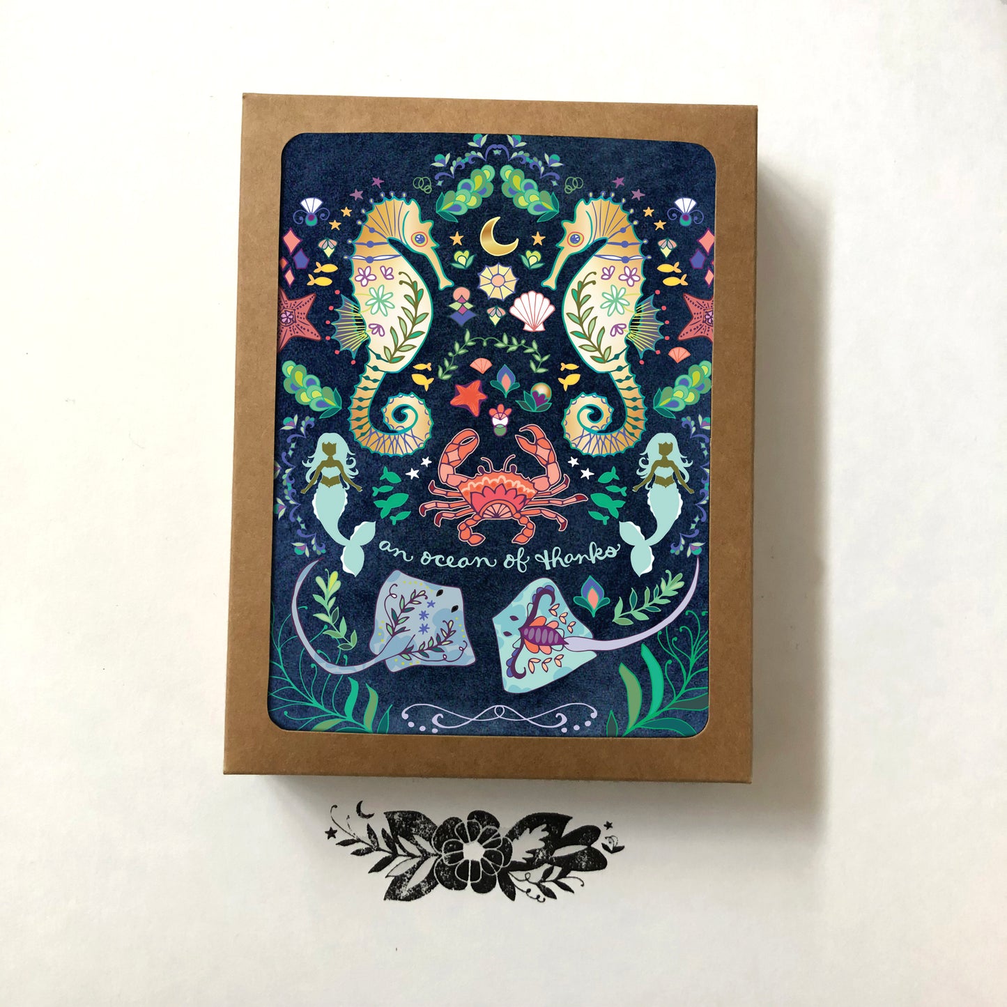Ocean of Thanks Greeting Card