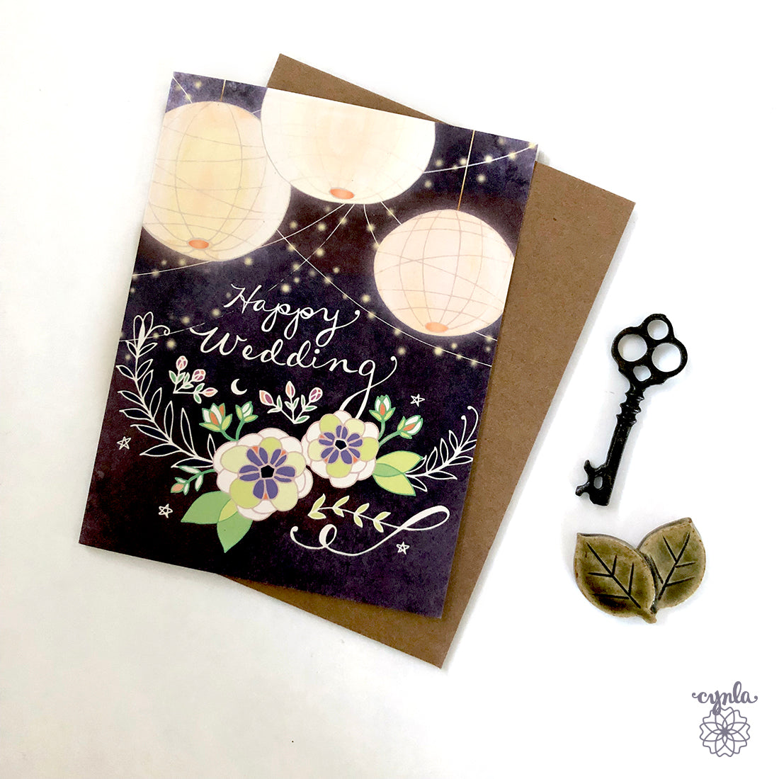 Wedding Lanterns Card