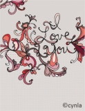 FL18 I love you reds - Love Card