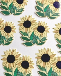 SK25 Sunflower Sticker