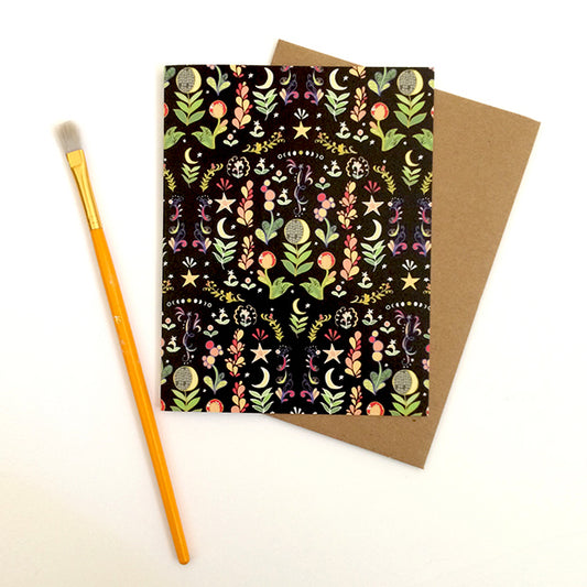 Moonflower Pattern Boxed Card Set