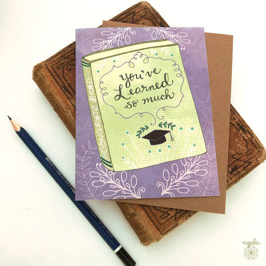 Congrats Grad Book Card