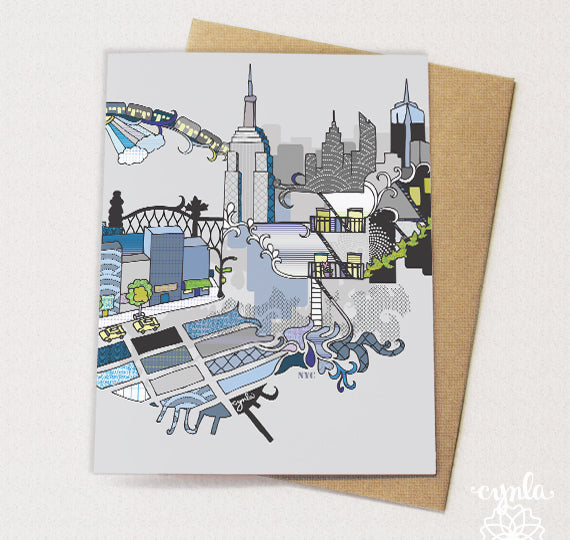 New York City Card – Cynla