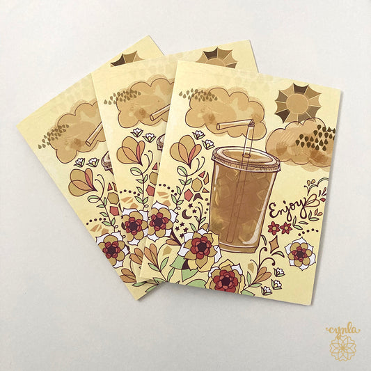 Iced Coffee Card