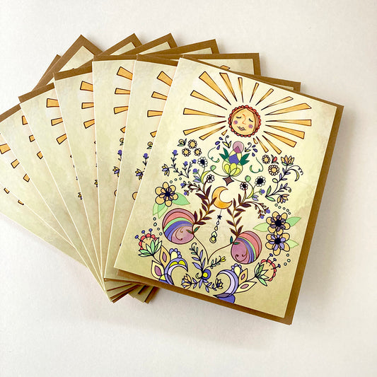 Sun Glow Boxed Card Set