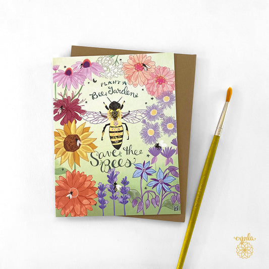 Bee Garden Card