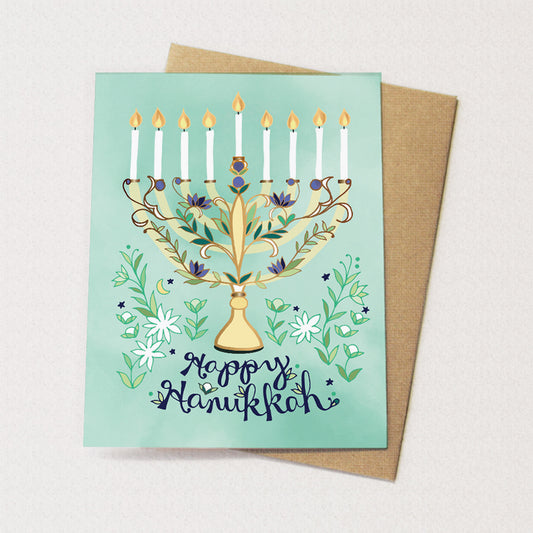 Menorah Card