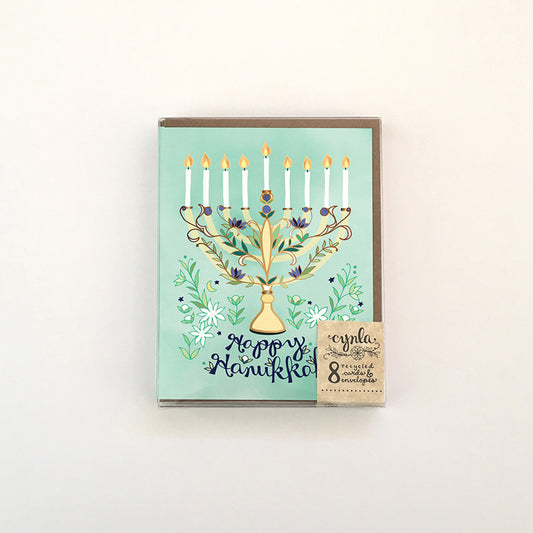Menorah Boxed Card Set