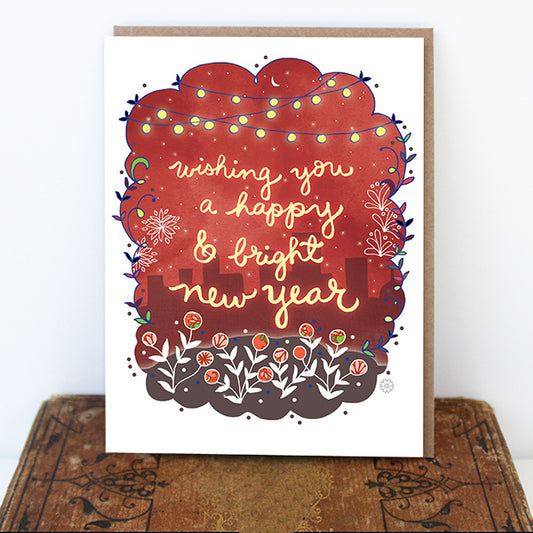 Bright New Year Card