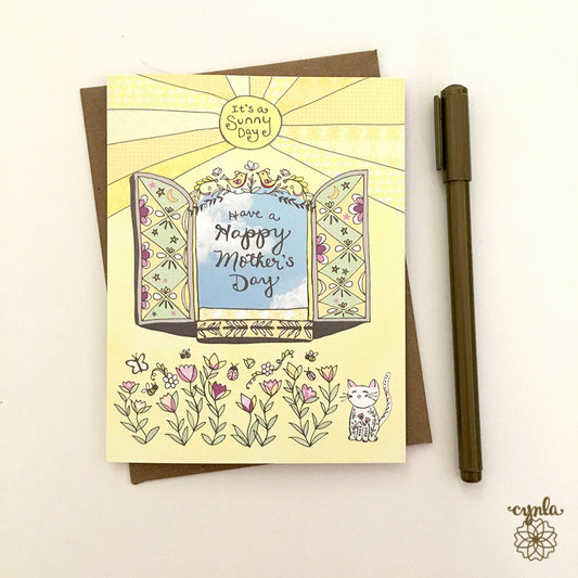 Mother's Day Window Card