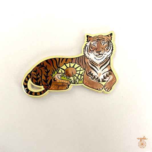 Sun Tiger Sticker
